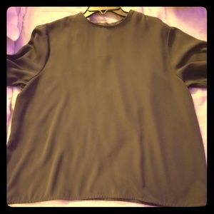 Olive green size medium shirt